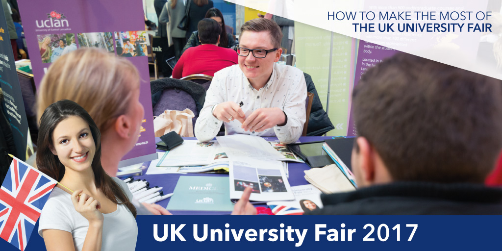 Be prepared for the UK University Fair