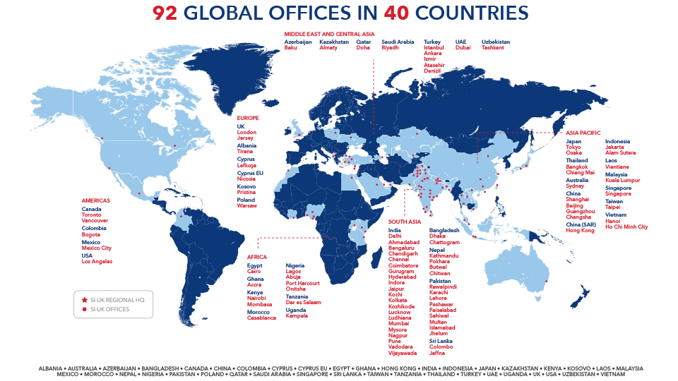 SI-UK Global Map